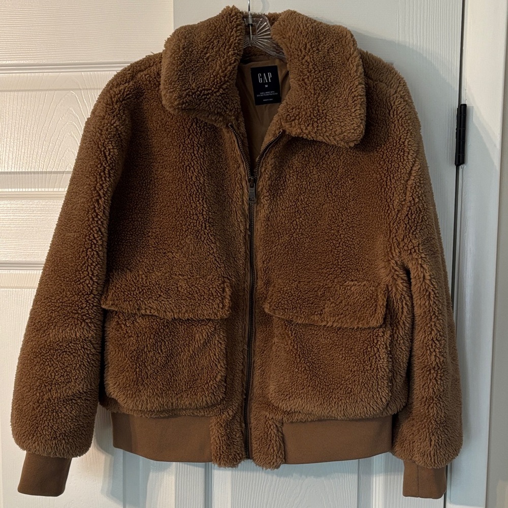 GAP Tan Sherpa Jacket